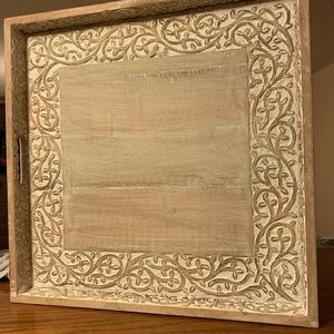 Pier One Wooden Tray